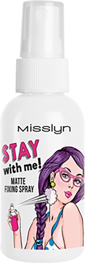 Misslyn Stay with me! Matte Fixing Spray 50.0 ml