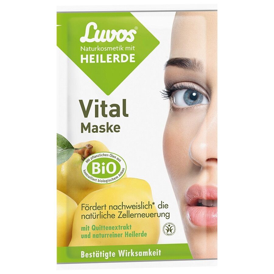 Luvos Naturkosmetik Creme-Maske Vital mit Quittenextrakt 15.0 ml