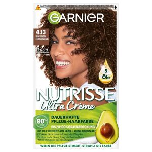 Garnier Ultra Creme Dauerhafte Pflege-Haarfarbe Coloration Schwarz Damen