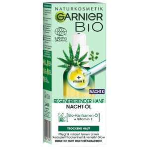 Garnier Bio HANF ERHOLUNG & REGENERATION NACHT-ÖL Gesichtsöl 30 ml