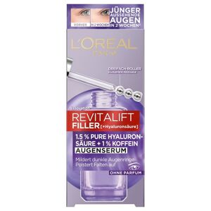 L’Oréal Paris Revitalift Filler Augenserum mit 1.5% Hyaluronsäure + Koffein 20 ml