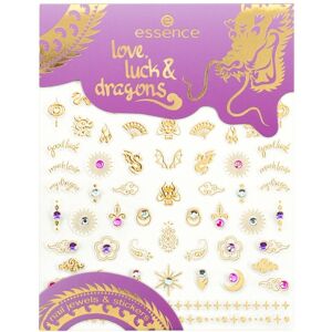 Essence love, luck & dragons nail jewels & stickers Nageldesign 73 Stück