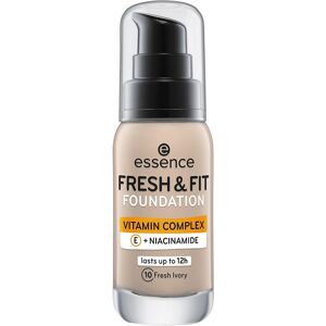 Essence Fresh & Fit Foundation 30 ml 10 - FRESH IVORY