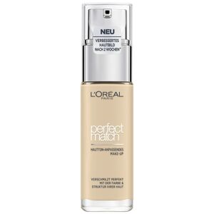 L’Oréal Paris Perfect Match Foundation 30 ml 1D/1W - IVOIRE