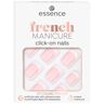 Essence French Manicure Click-on Nails Nageldesign 01 Classic French