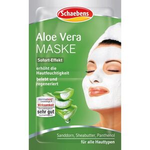Schaebens Aloe Vera Maske 10er Beutel Feuchtigkeitsmasken 100 ml