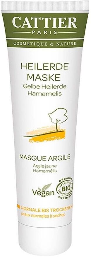 Cattier Gelbe Heilerde Maske für trockene Haut 100.0 ml