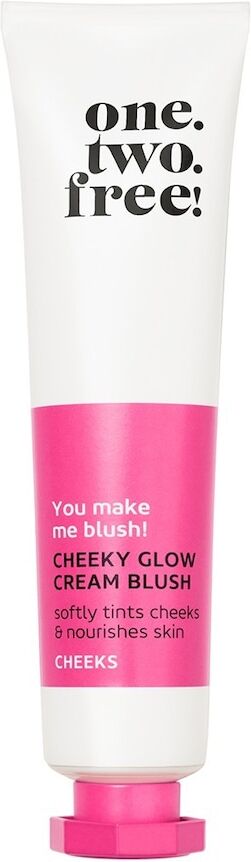 one. two. free! Cheeky Glow Cream Blush 01 Cheeky Coral 15.0 g