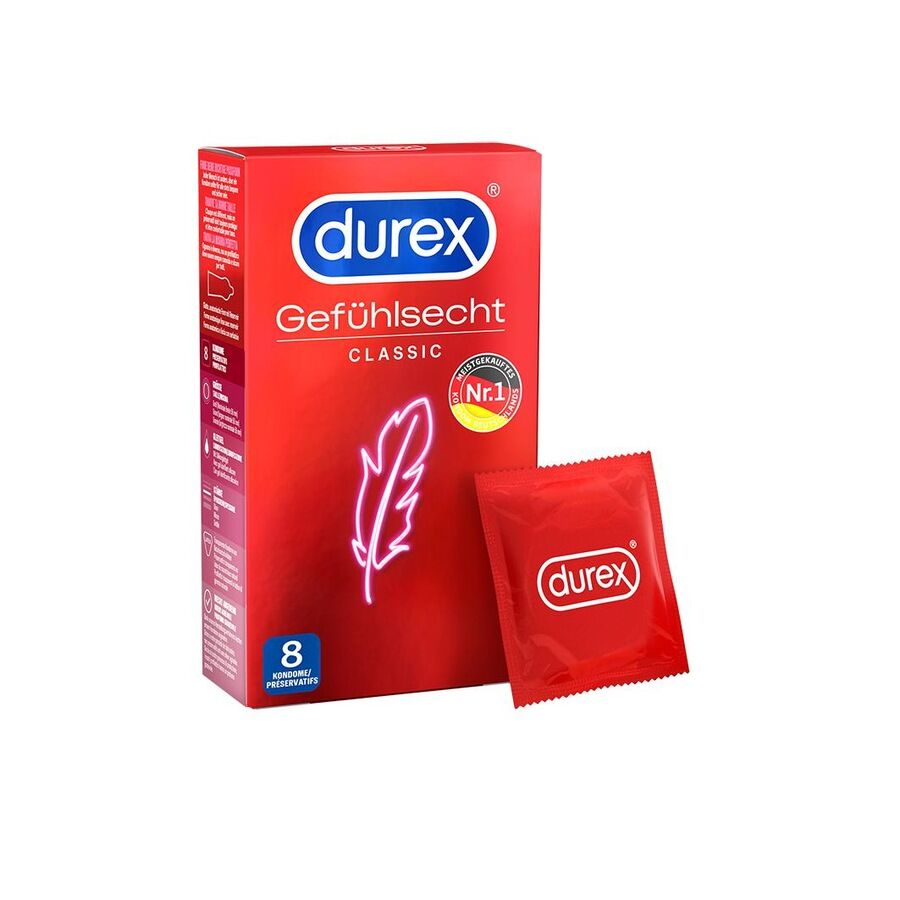 Durex Durex Gefühlsecht Kondome Mega Pack 8.0 st