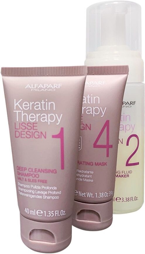 ALFAPARF MILANO Keratin Therapy Lisse Design Intro Kit Express