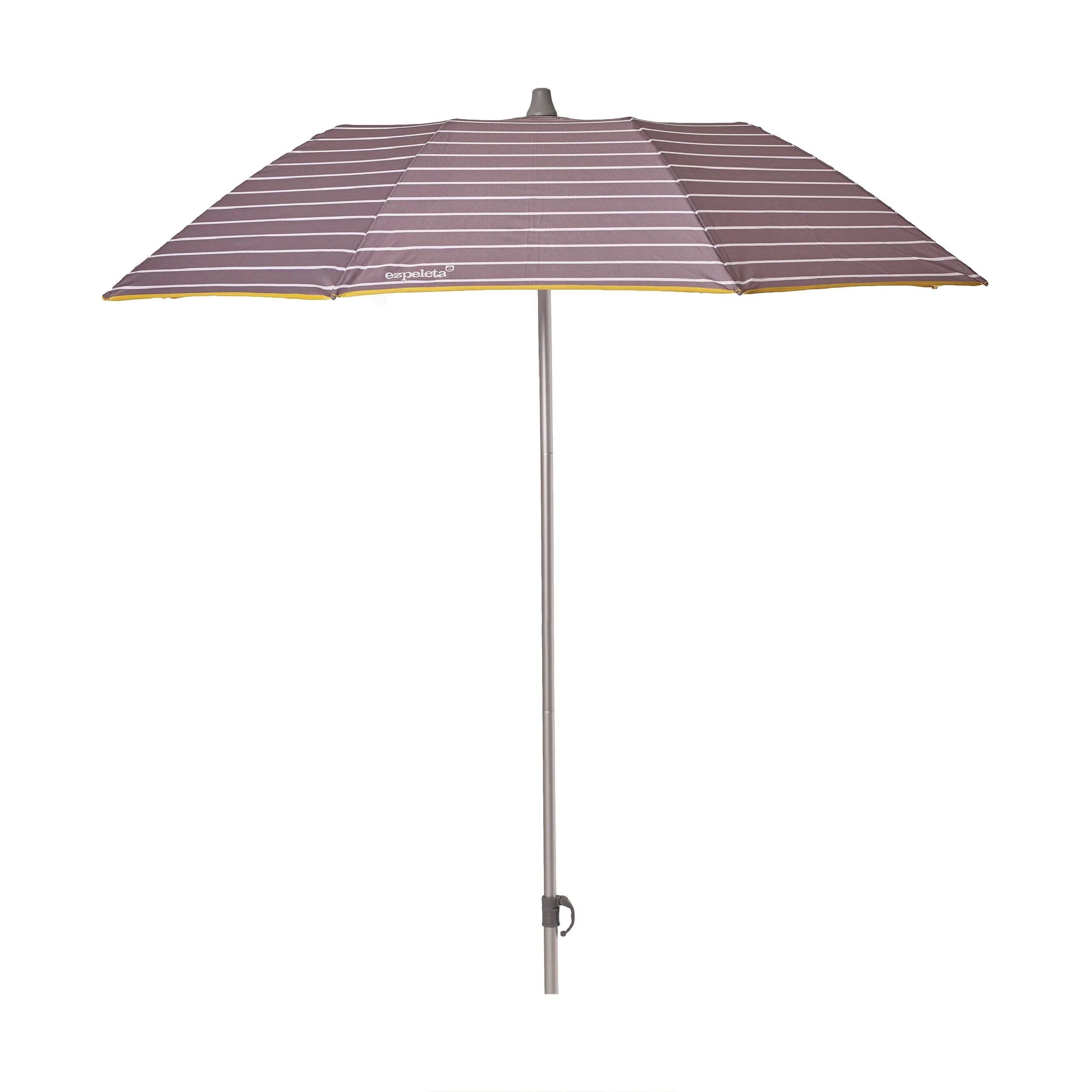 ikarus Fold & Go Sonnenschirm ohne Schirmständer  grau