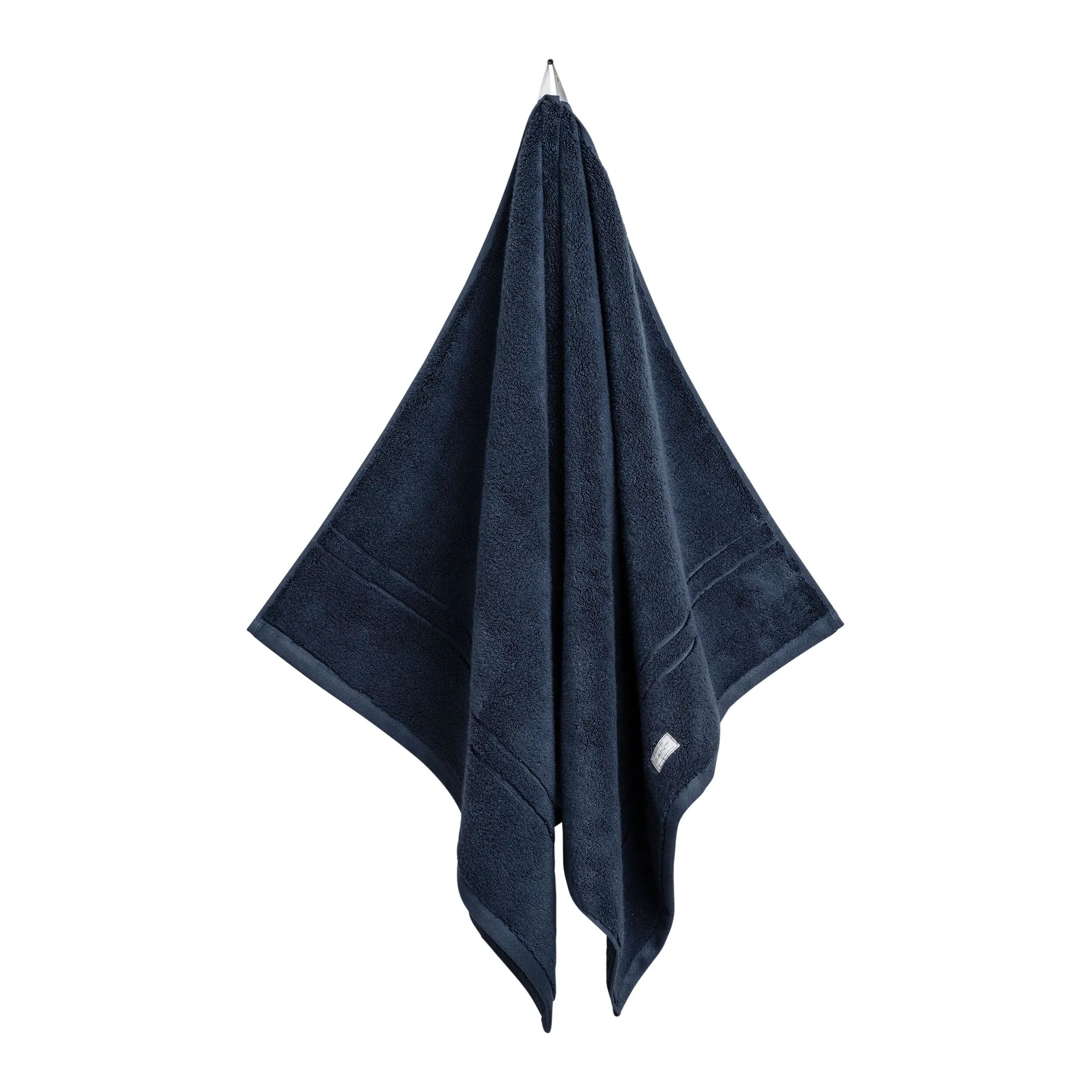 Gant Premium Organic Towel Gästetuch  dunkelblau