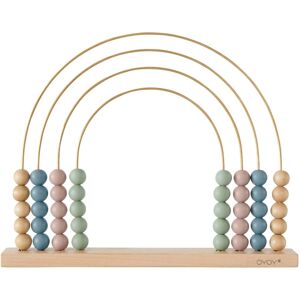 OYOY Abacus Rainbow Spiel  pastel multicolore