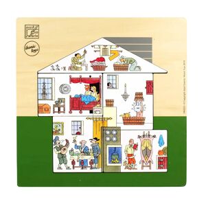 Ikonic House Puzzle Spiel  multicolore