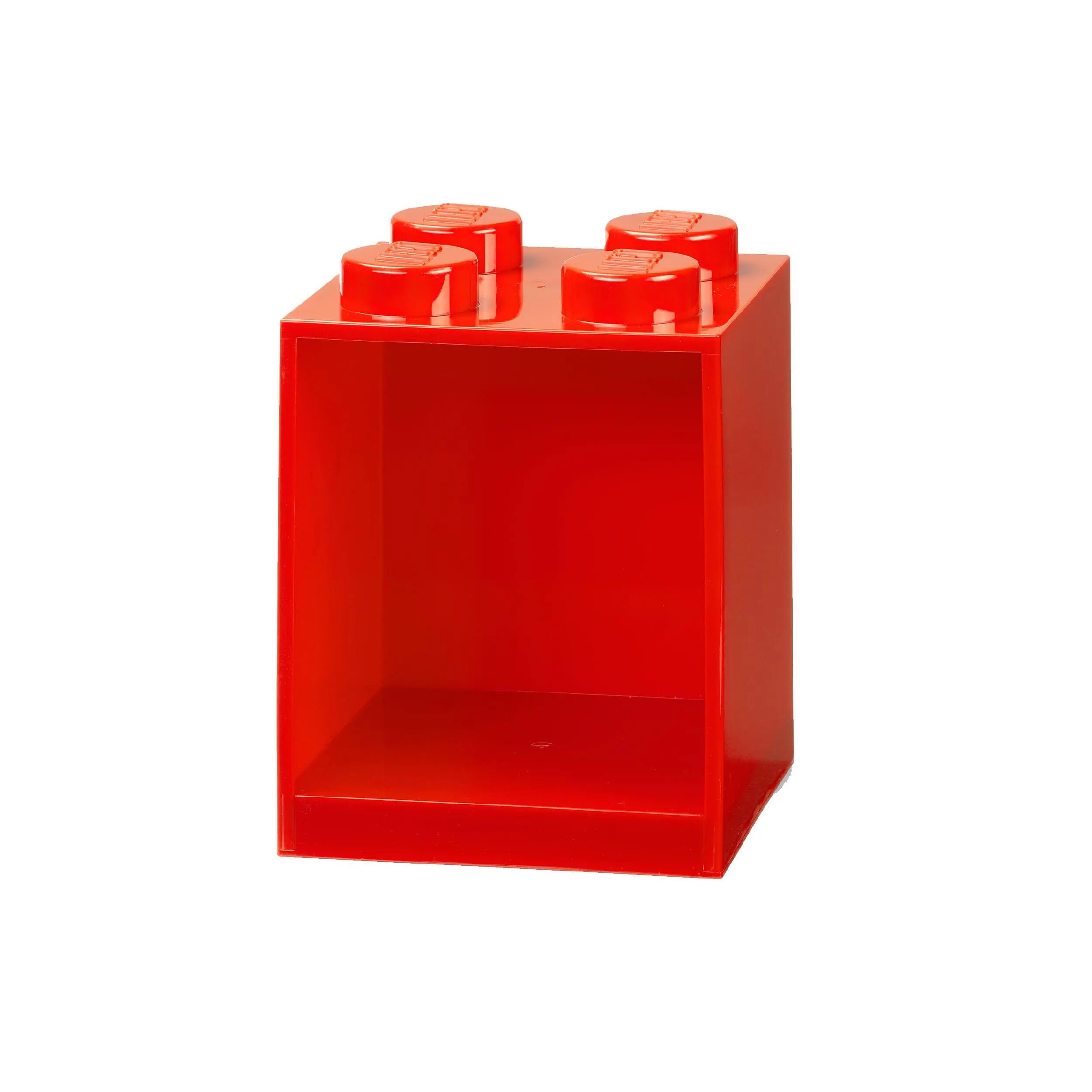 Room Copenhagen LEGO® Shelf Regal Brick 4  rot