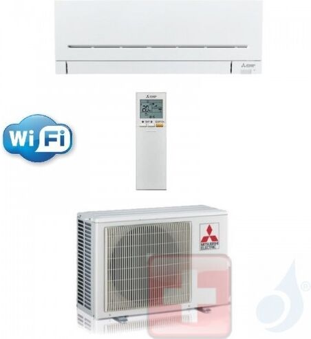 Mitsubishi Klimageräte Mono Split Plus Weiß 9000 Btu R-32 Wand WiFi MSZ-AP25VGK MUZ-AP25VG A+++ A++ 2.5 kW