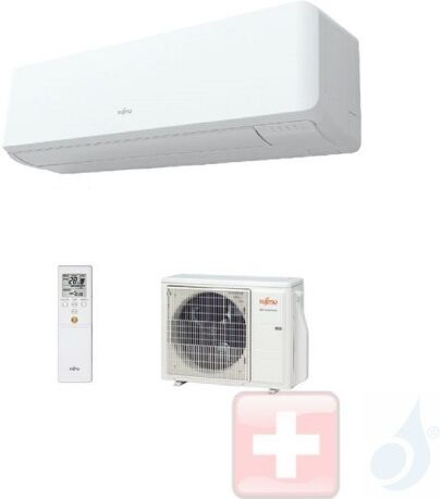 Fujitsu Mono Split 24000 Btu ASYG24KMTA AOYG24KMTA Klimageräte KM Large Weiß WiFi Optional R-32 A++ A+ 7.1 kW Wand 3NGF7085