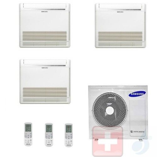 Samsung Trio Split 9+9+9 AJ052TXJ3KG/EU Fußboden Console R-32 Klimageräte 2.6+2.6+2.6 kW