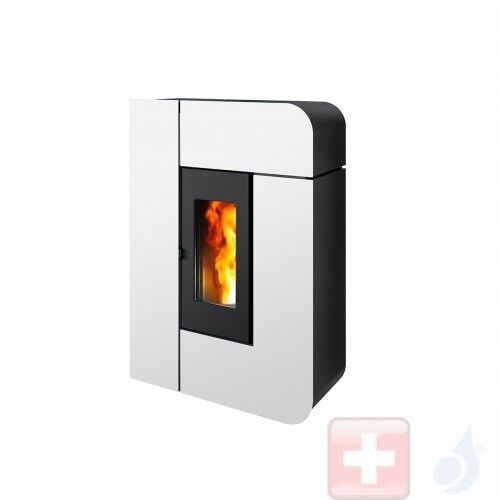 MCZ Pelletöfen Alea Air 7 S1 7.2 kW metal Weiß 7120006 Fernbedienung A+