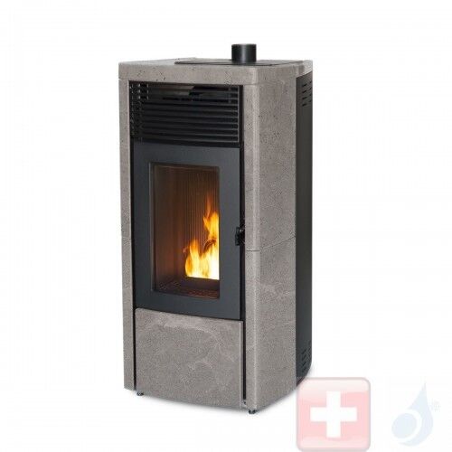 MCZ Pelletöfen Star Comfort Air 10 UP! M1 10.0 kW Speckstein gebauter Verkleidung Stein 7119006 A+