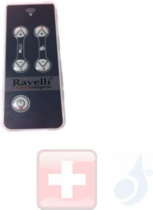 Ravelli 5-Tasten-RDS-Fernbedienung kompatibel mit Modell R 70 Artikelnummer 55263