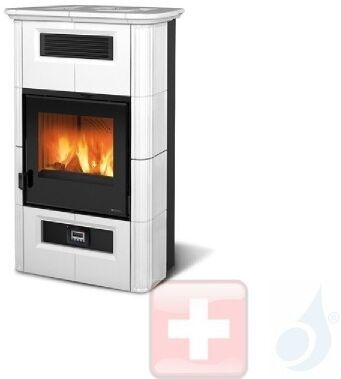 La Nordica Holzöfen Wanda Classic Evo 8.5 kW Keramic Weiß serie Top Design 7117014 A+ Extraflame