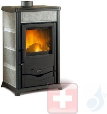 La Nordica Thermoholzöfen TermoRossella Plus Evo DSA 12.8 kW Naturstein Stein serie Thermoholzöfen 7117272 A+ Extraflame