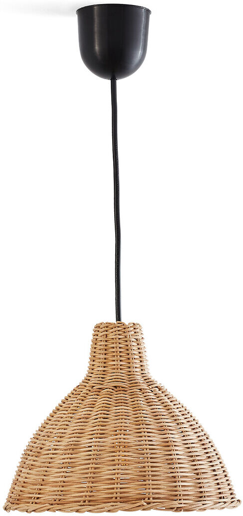 LA REDOUTE INTERIEURS Hängeleuchte Alaya, Rattan, Ø22 cm BEIGE