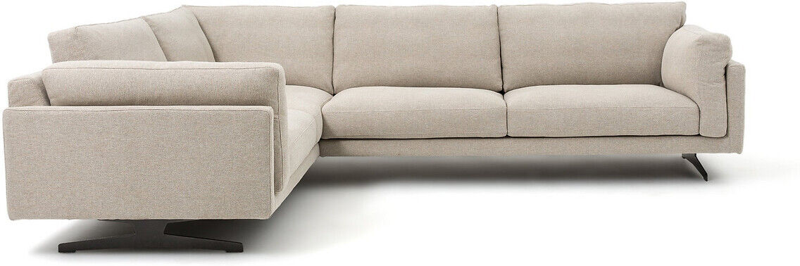 AM.PM Ecksofa César, Bezug in Tweed-Optik GRAU;BEIGE;BRAUN