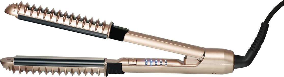 SAINT ALGUE 2-in-1 Haarglätter Demeliss Xcurler für glattes & lockiges Haar GOLDFARBEN