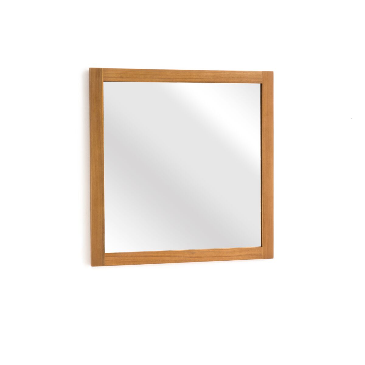 LA REDOUTE INTERIEURS Badezimmerspiegel, quadratisch, 60 cm BEIGE