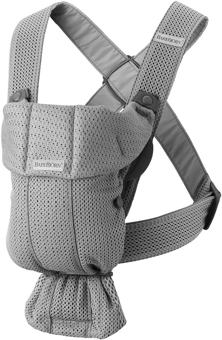 BABYBJORN Babytrage Mini, 3D-Mesh GRAU