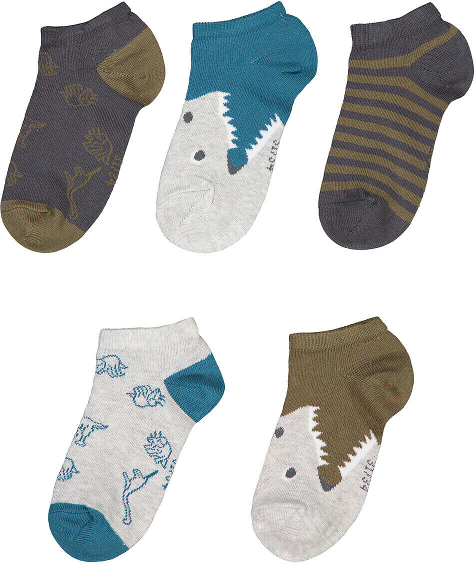 LA REDOUTE COLLECTIONS 5er-Pack Sneakersocken, Gr. 23/26-35/38 MEHRFARBIG