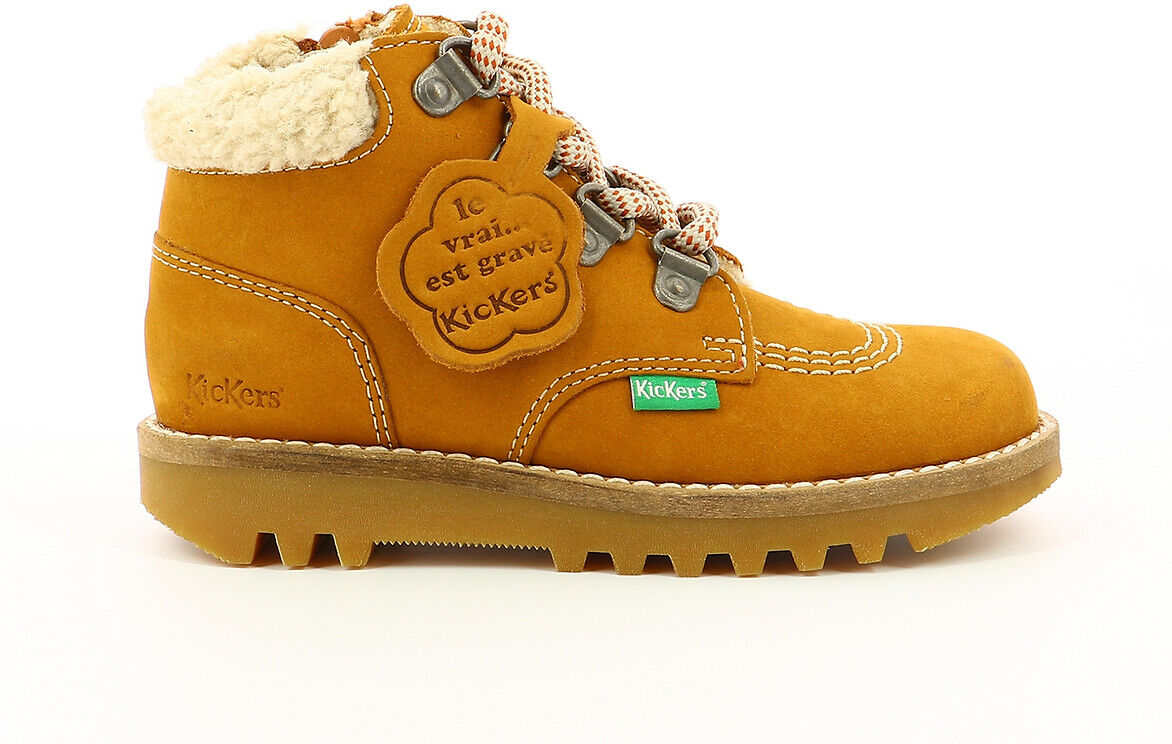 KICKERS Boots Newhooky, Leder BRAUN