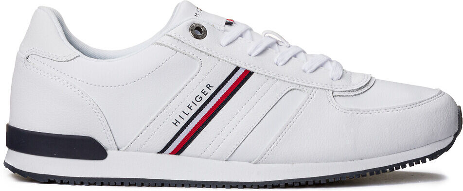 Tommy Hilfiger Sneakers Iconic Runner Stripes WEISS