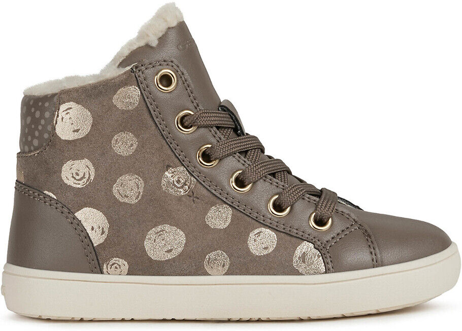 Geox Gefütterte High-Top-Sneakers Kathe GRAU