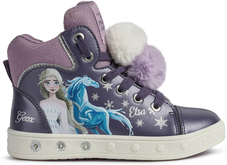 Geox High-Top-Sneakers Skylin x Frozen BLAU;VIOLETT