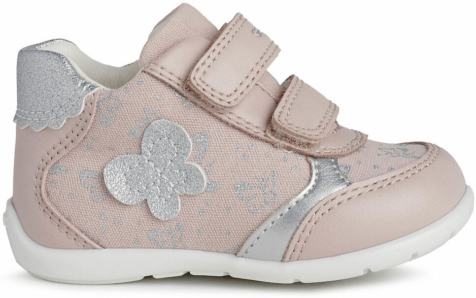 Geox Sneakers Elthan für die ersten Schritte, Klettverschluss ROSA