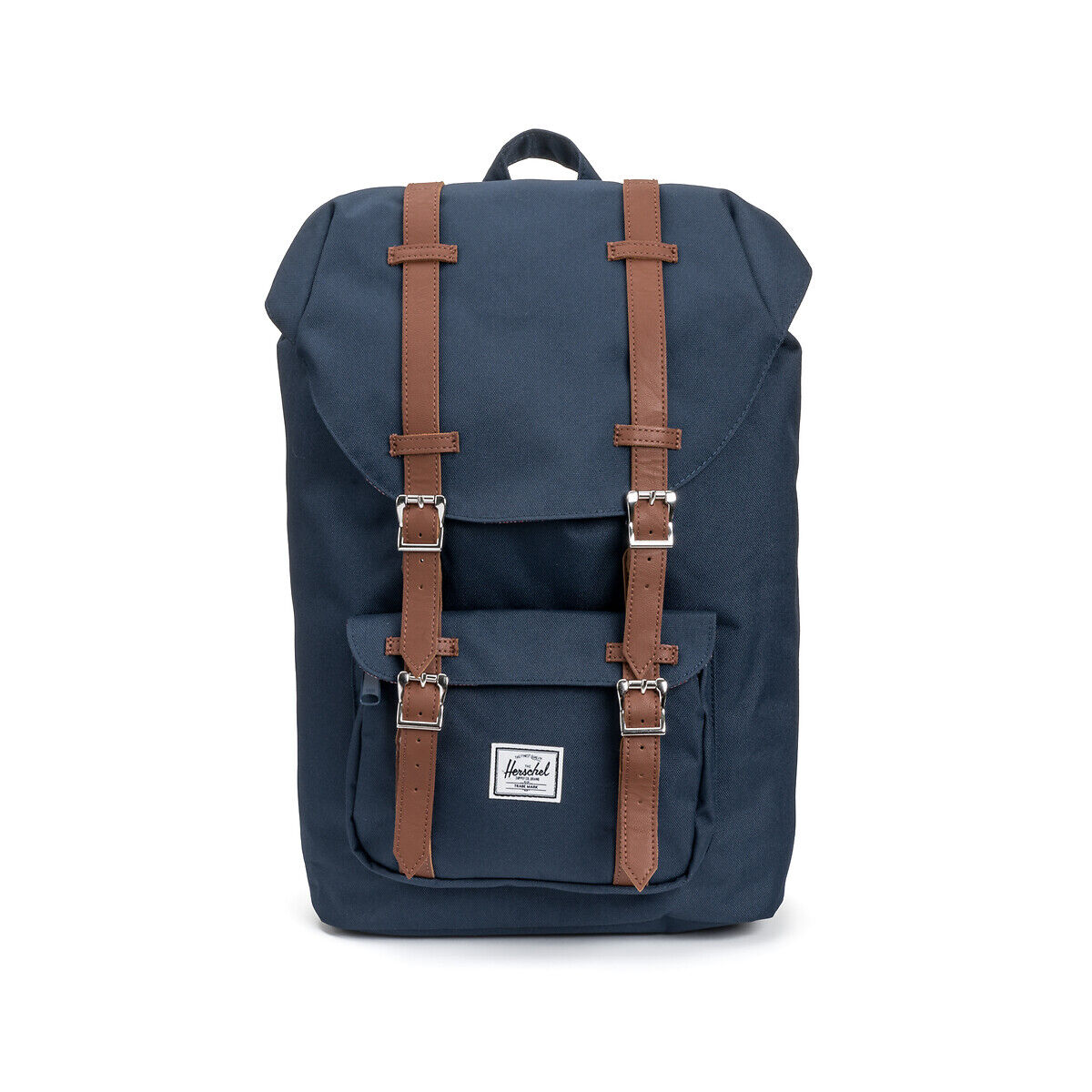 HERSCHEL Rucksack LITTLE AMERICA MID VOLUME, Volumen 17 l, Laptopfach 13'' SCHWARZ;BLAU