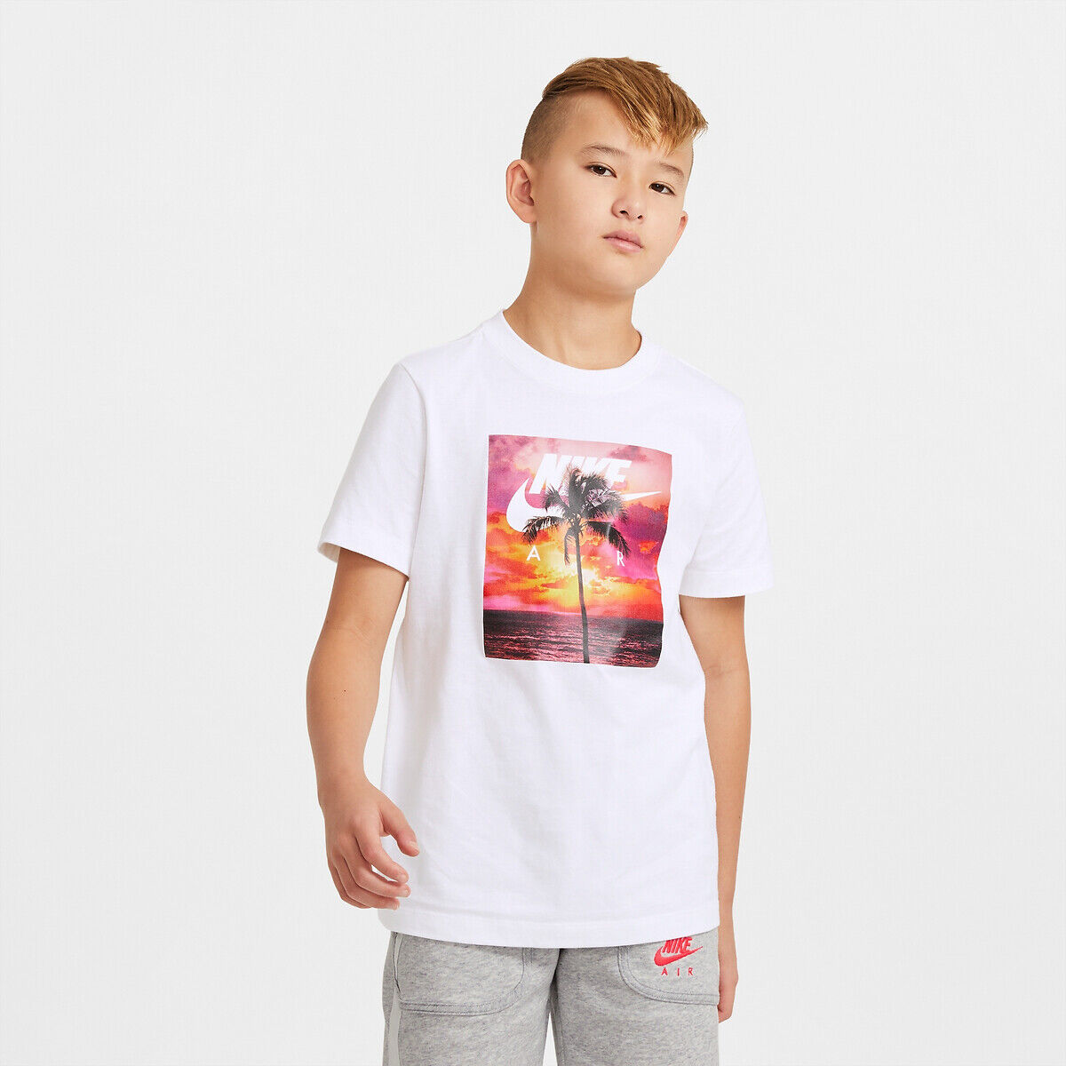 NIKE T-Shirt, 6-16 Jahre WEISS