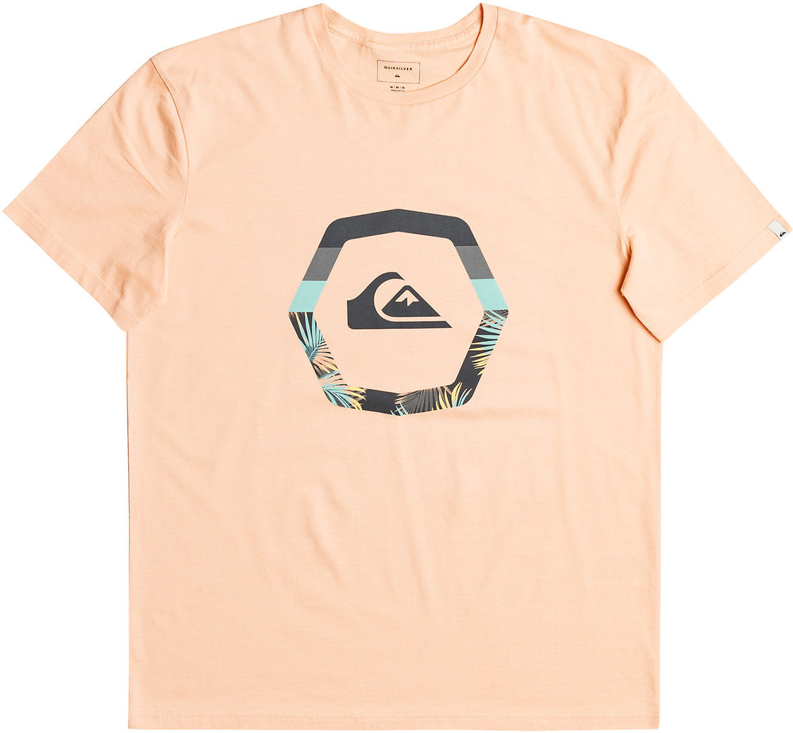 QUIKSILVER T-Shirt Uprise, runder Ausschnitt BEIGE