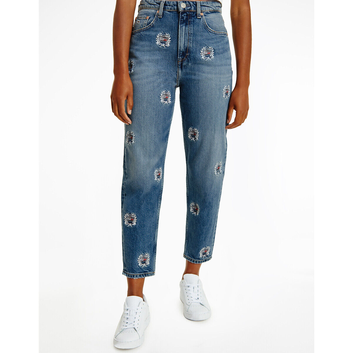 TOMMY JEANS Mom-Jeans BLAU
