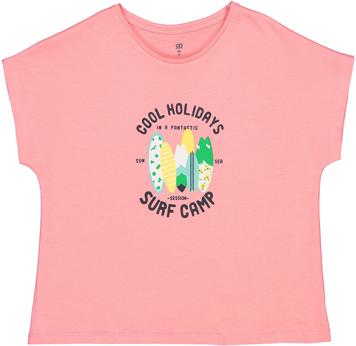 LA REDOUTE COLLECTIONS T-Shirt, ärmellos, Bio-Baumwolle, 3-12 Jahre ROSA