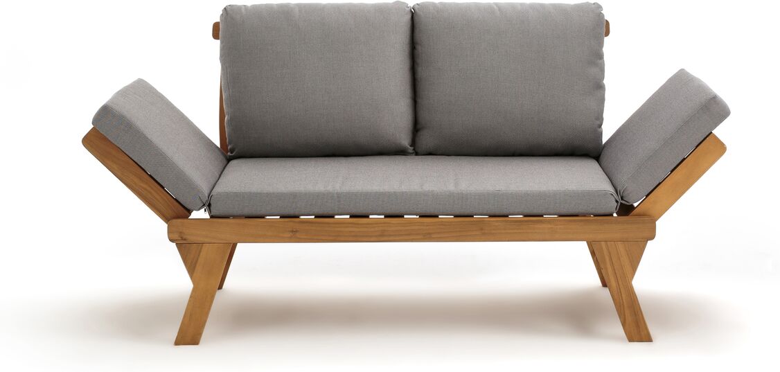 LA REDOUTE INTERIEURS Verstellbares Gartensofa Celena GRAU