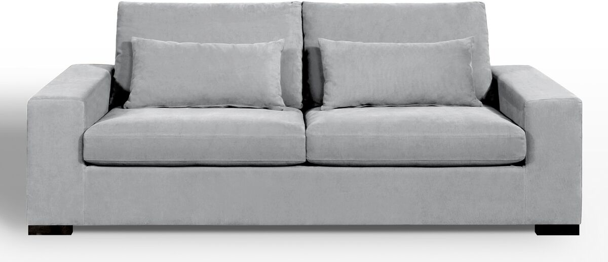 LA REDOUTE INTERIEURS Sofa Odessa, 2-, 3- oder 4-Sitzer, Baumwolle GRAU;BRAUN