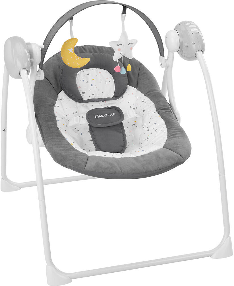 BADABULLE Komfort-Babyschaukel Moonlight GRAU