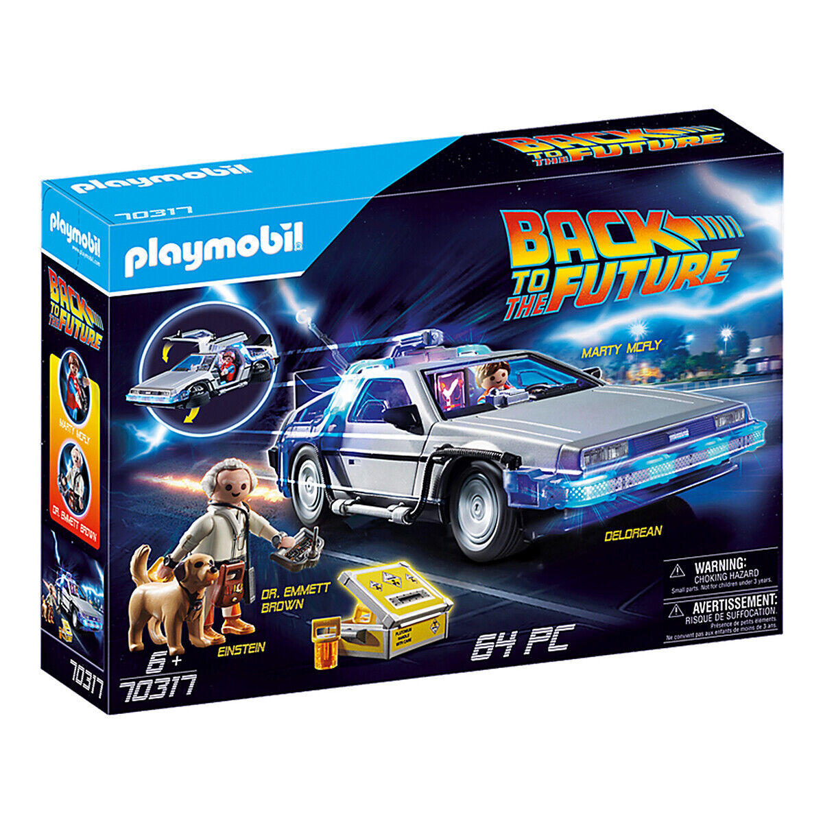 Playmobil Back to the Future DeLorean 70317 MEHRFARBIG