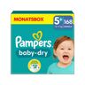 Pampers - Baby-Dry Grösse 5+, 168stk