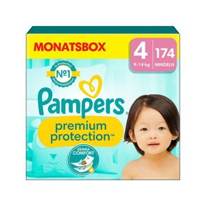Pampers Premium Protection Grösse 4, Monatsbox Damen 174STK