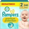 Pampers - Premium Protection Grösse 2, Monatsbox, 240stk